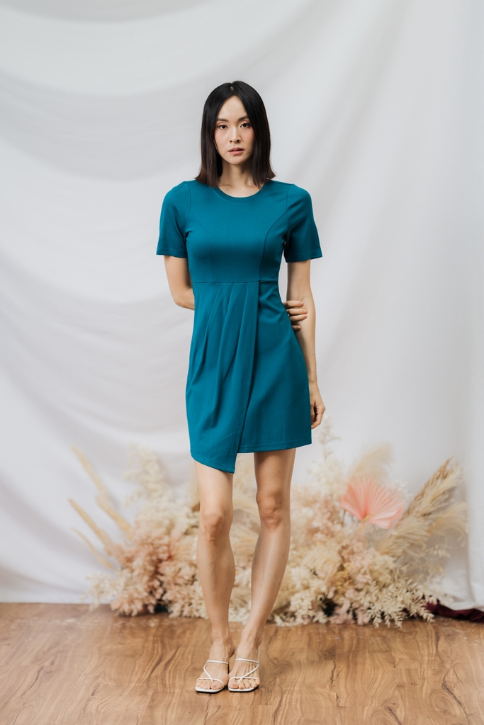 Overlapping dress best sale