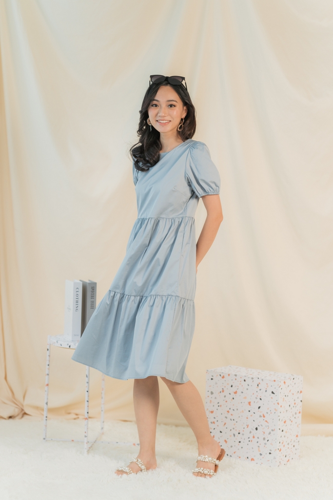 midi babydoll dress womens